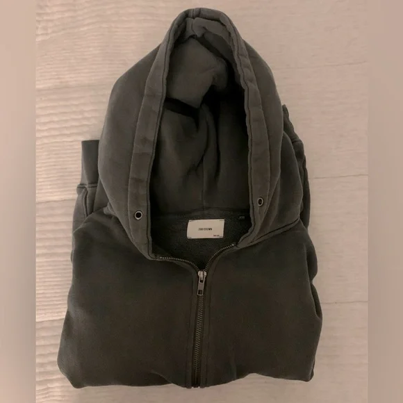 Joah Brown Empire Zip Hoodie - Black - Picture 3 of 6